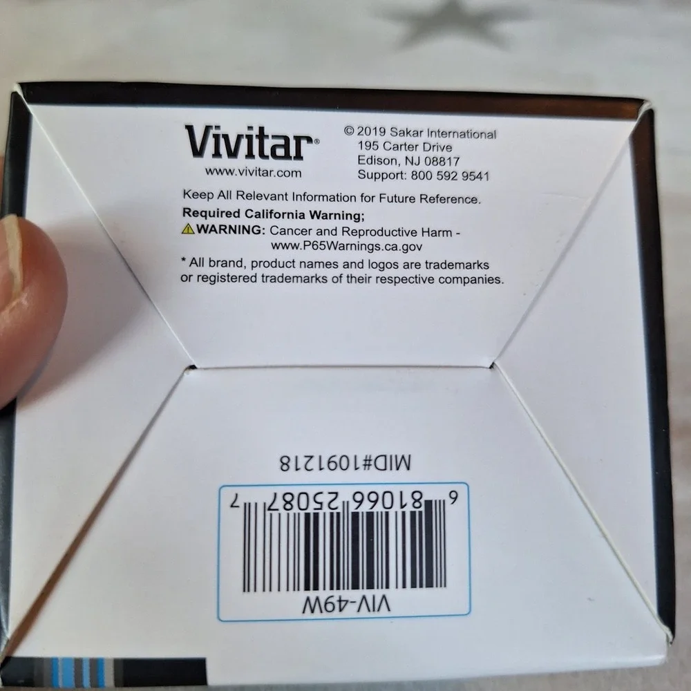 2019 Vivitar 43mm 0.43X Professional Wide Angle Lens with Macro Brand New Sealed